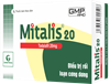 Mitalis 20 - Điều trị bệnh rối loạn cương dương
