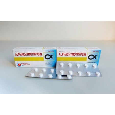 Thuốc Alphachymotrypsin - Giảm sưng và hạn chế tình trạng phá hủy mô