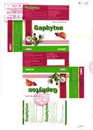 Thuốc Gaphyton - Điều trị suy giảm chức năng gan hiệu quả của