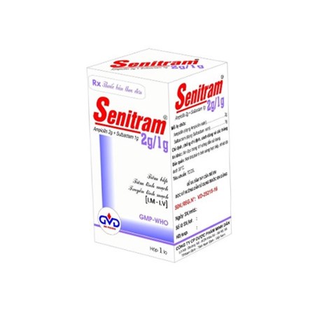 Thuốc Senitram 2g/1g - Điều trị nhiễm khuẩn 