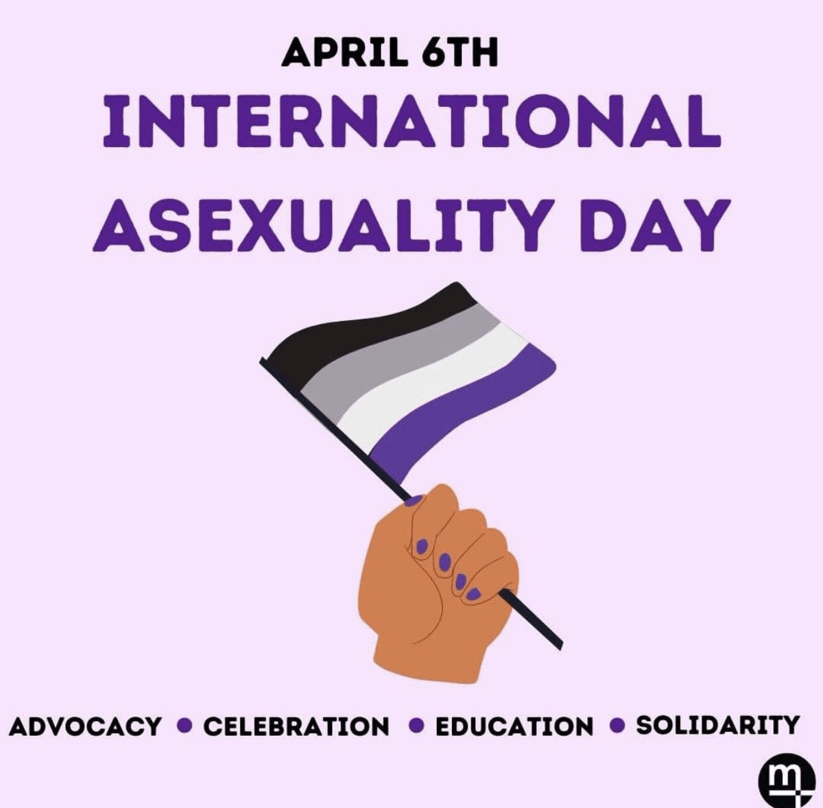 Ngày 06/04 hàng năm là ngày Quốc tế Asexual 