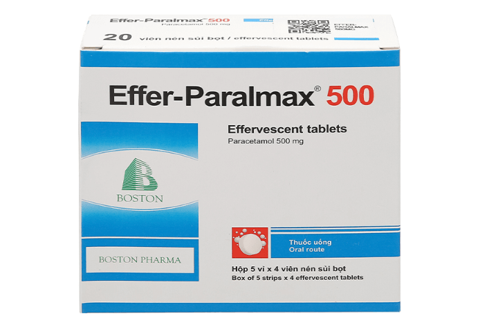 Tương tác thuốc Effer Paralmax 500 