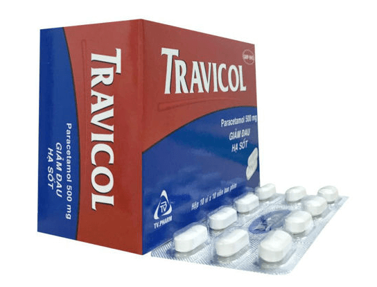 Thuốc Travicol là thuốc có tác dụng giảm đau, hạ sốt hiệu quả