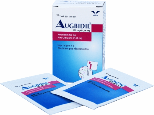 Augbidil là loại thuốc điều trị các triệu chứng viêm nhiễm, có liên quan đến đường hô hấp hoặc tiết niệu