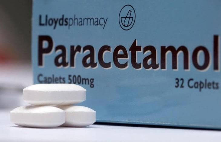 Thuốc Paracetamol trị đau khớp gối.