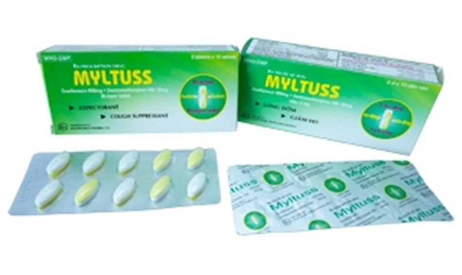 Thuốc Myltuss - Thuốc Tác Dụng Trên Đường Hô Hấp