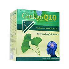 Thuốc Ginkgo Q10 - Hỗ Trợ Tăng Cường Tuần Hoàn Máu