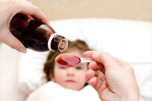 Thuốc Ambroxol thường được sử dụng cho trẻ em dưới dạng siro uống