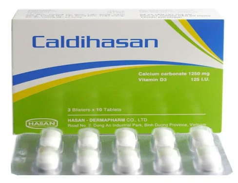Thuốc Caldihasan đóng gói dạng hộp