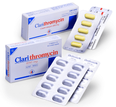 Thuốc Clarithromycin có công dụng trị bệnh liên quan đến nhiễm trùng do vi khuẩn