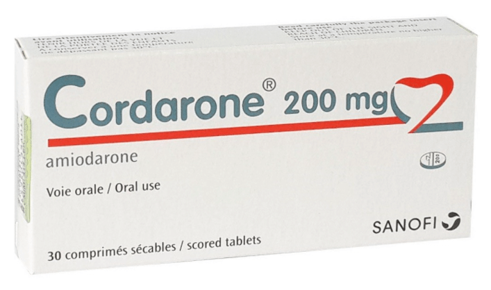 Cordarone thuộc nhóm thuốc tim mạch