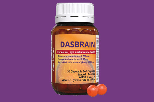Dasbrain tăng cường chức năng miễn dịch và hoạt động não bộ
