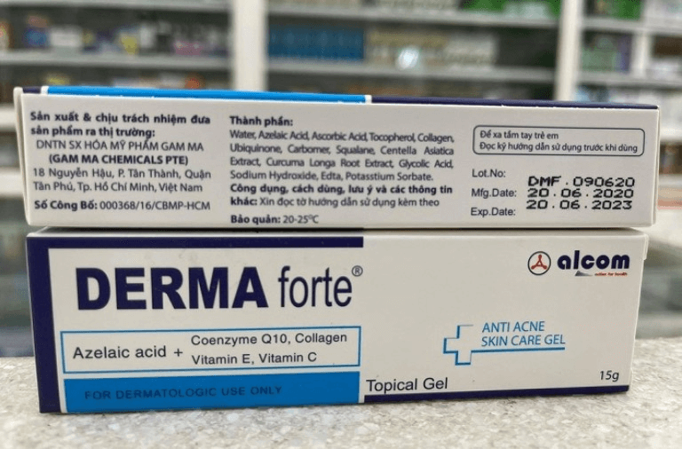 Các thành phần của thuốc Derma Forte đều được kiểm nghiệm thực tế để đảm bảo an toàn