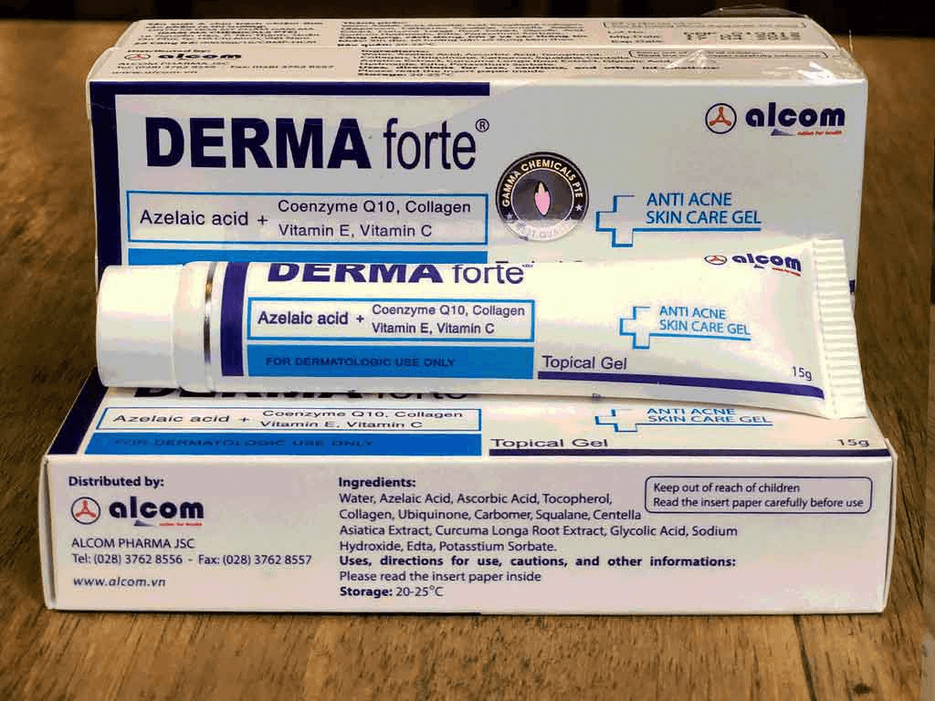 Thuốc Derma Forte có công dụng điều trị mụn hiệu quả