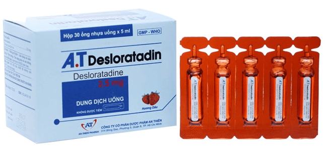 Quy cách đóng gói thuốc Desloratadine