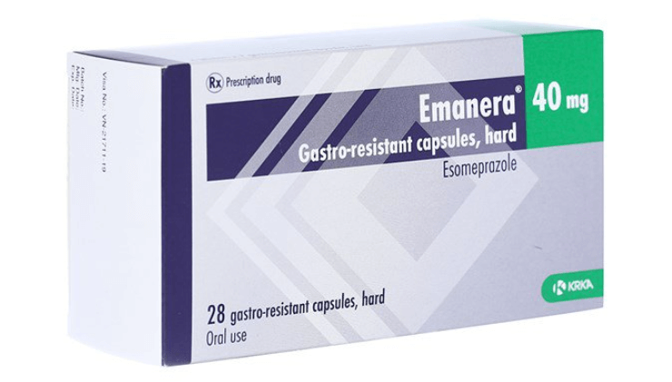 Thuốc Emanera 40mg là thuốc chữa trị trào ngược dạ dày thực quản