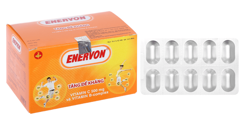 Quy cách đóng gói thuốc Enervon