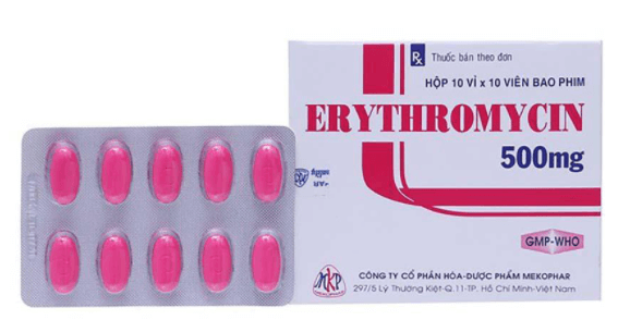 Thuốc Erythromycin là thuốc gì?