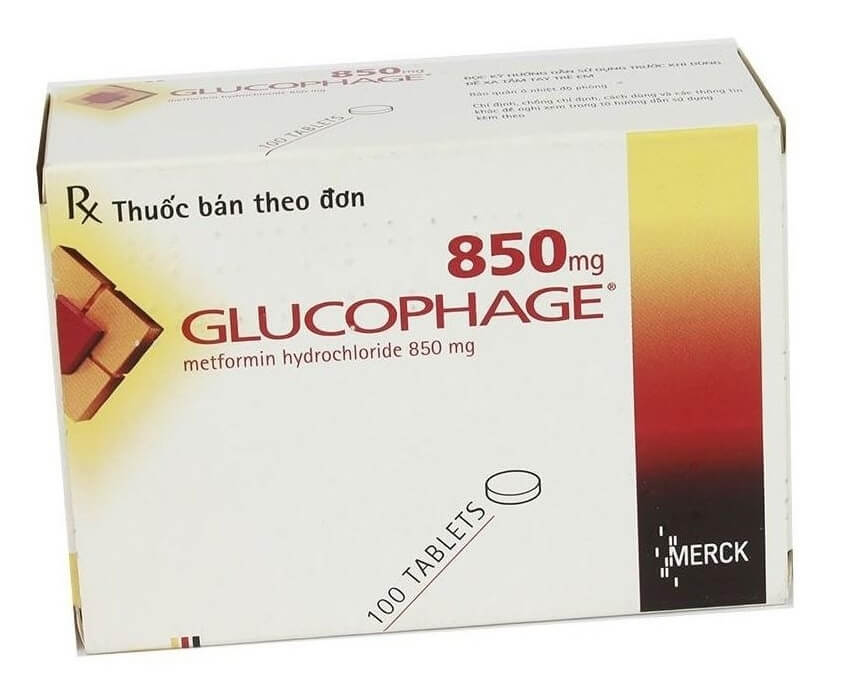 Thuốc Glucophage 850 mg của Đức