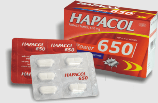 Quy cách đóng gói thuốc Hapacol