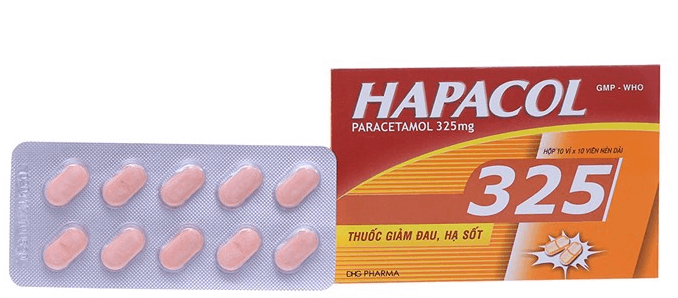Thuốc Hapacol giảm đau, hạ sốt nhanh chóng