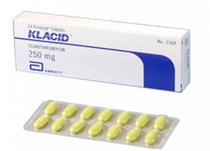 Thuốc Klacid 250mg