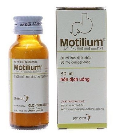 Thuốc Motilium dạng hỗn dịch uống.