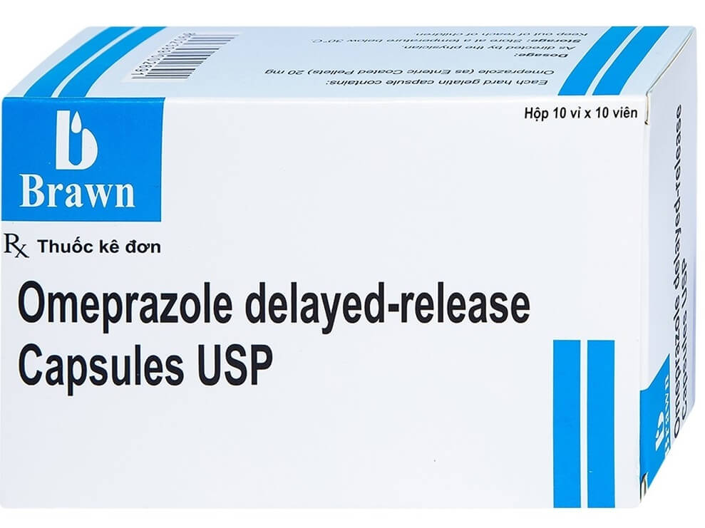 ​​​​​​​Thành phần trong thuốc Omeprazole Delayed Release Capsules USP