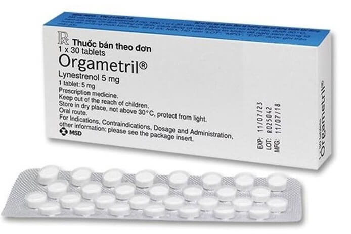Thuốc Orgametril 5mg 