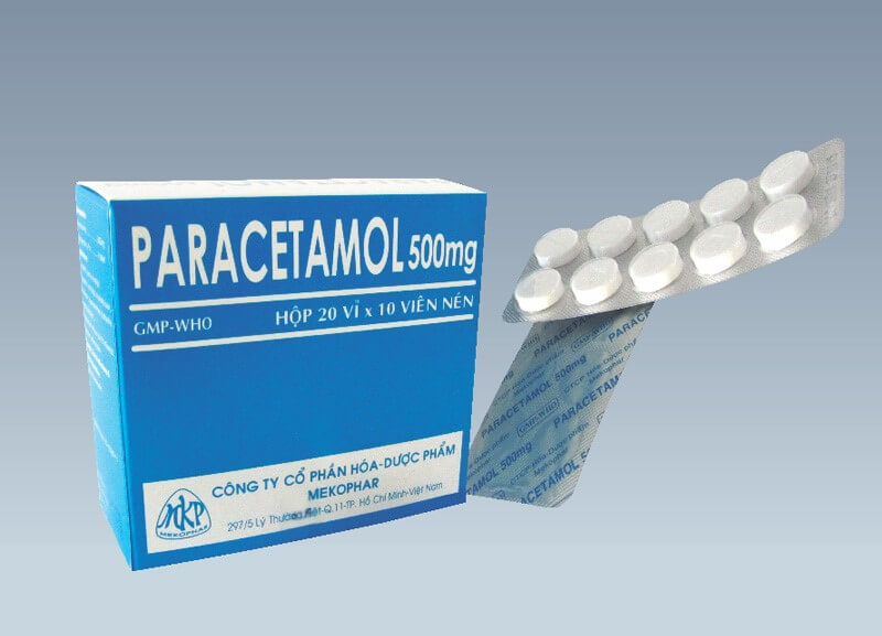 ​​​​​​​Thành phần chính của Paracetamol 500mg thuốc biệt dược