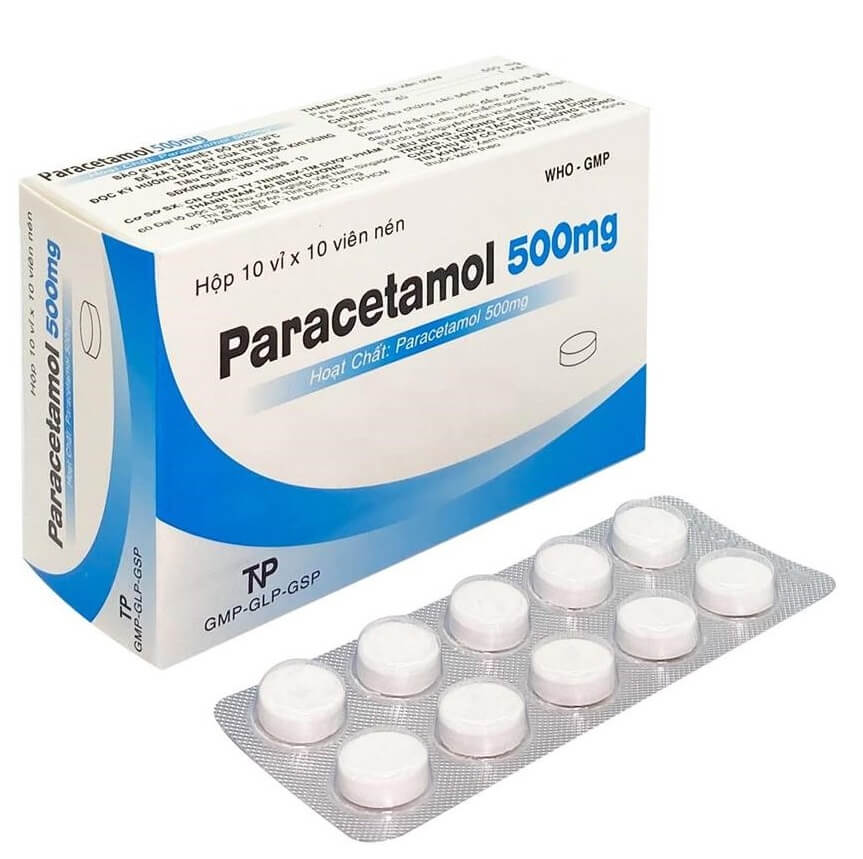Sự tương tác của thuốc Paracetamol 500mg