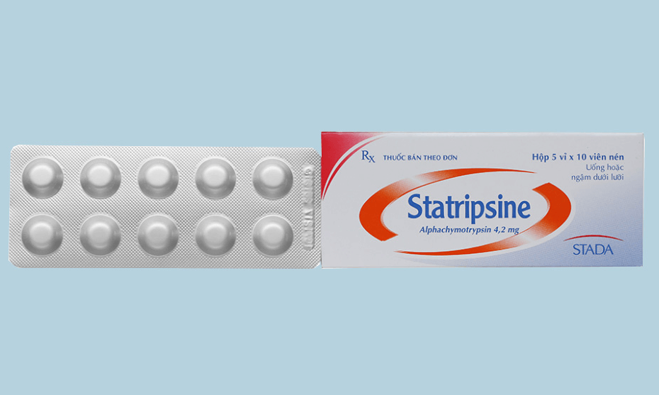 Quy cách đóng gói thuốc Statripsine