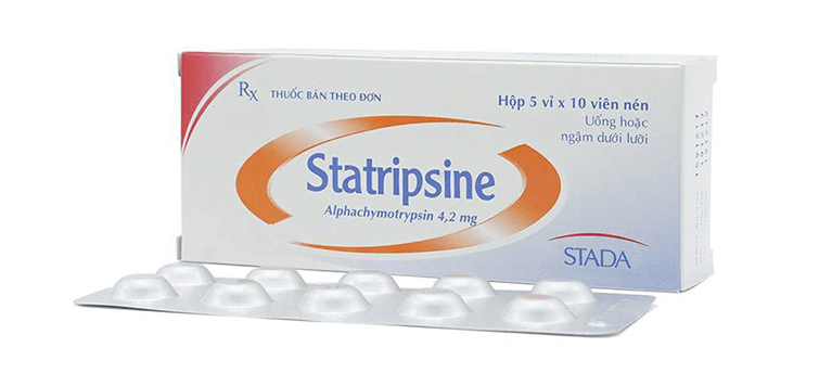Statripsine là thuốc kháng viêm, chống phù nề hiệu quả