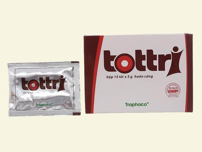 Thuốc Tottri - điều trị bệnh trĩ nội, trĩ ngoại và đi ngoài ra máu tươi