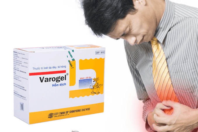 Thuốc Varogel điều trị viêm loét dạ dày và tá tràng