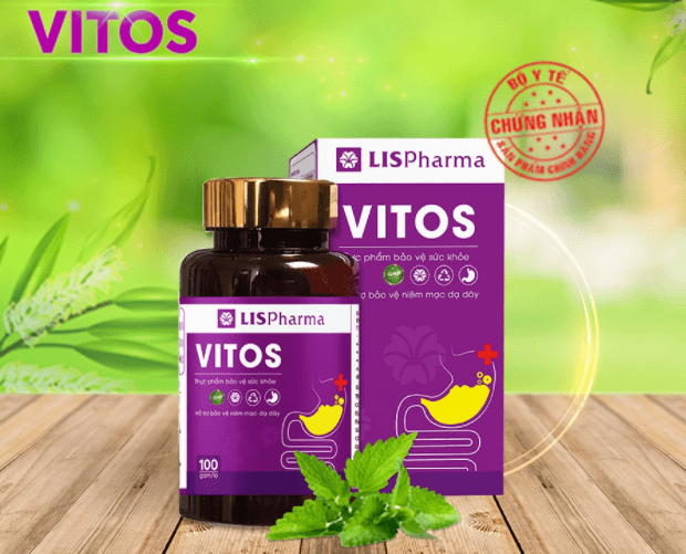 Thuốc Vitos là sản phẩm bảo vệ sức khỏe dạ dày hiệu quả