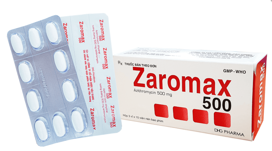 ​​​​​​​Zaromax 500 là thuốc gì? 