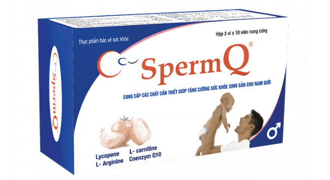 SpermQ - Thuốc bổ tinh trùng yếu hiệu quả