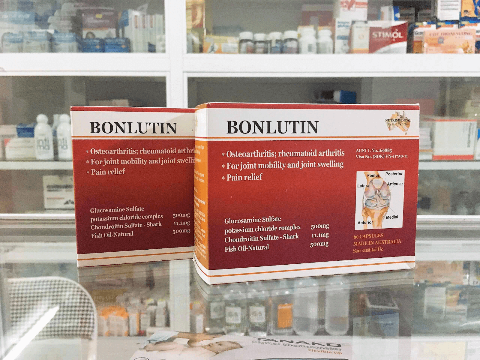 Công dụng chính của thuốc Bonlutin