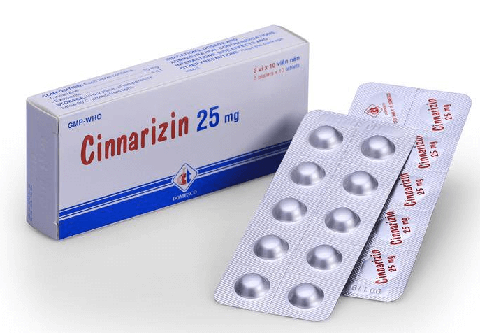 Cinnarizin giúp điều trị rối loạn tuần hoàn ngoại biên, ngăn ngừa say tàu xe