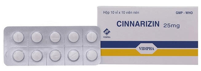Cinnarizin có công dụng trong điều trị rối loạn tiền đình