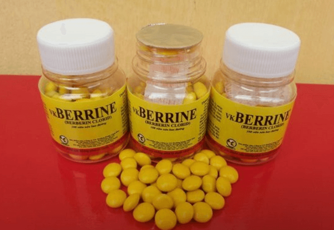 Thuốc đau bụng Berberin có nguồn gốc từ thảo dược thiên nhiên