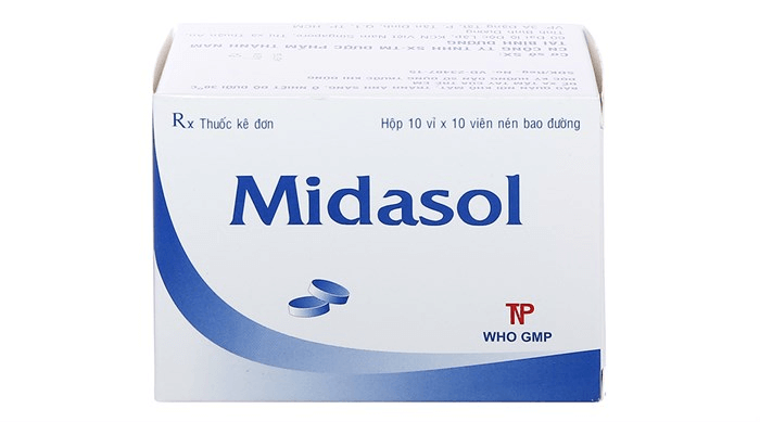 Công dụng của thuốc Midasol