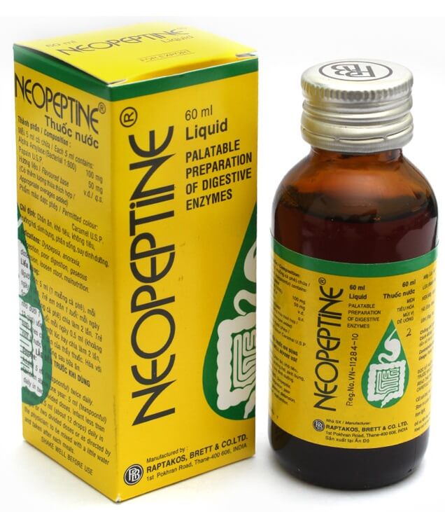 Thuốc neopeptine hỗ trợ điều trị vấn đề tiêu hóa