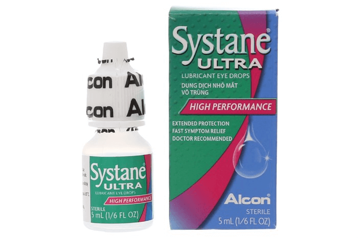 Systane Ultra chứa các thành phần giúp ngăn ngừa mỏi mắt