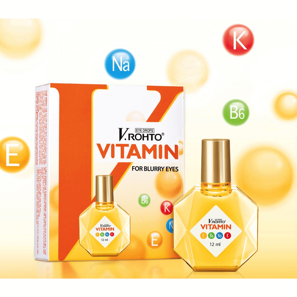 V.Rohto Vitamin giúp bảo vệ bề mặt giác mạc khỏe mạnh