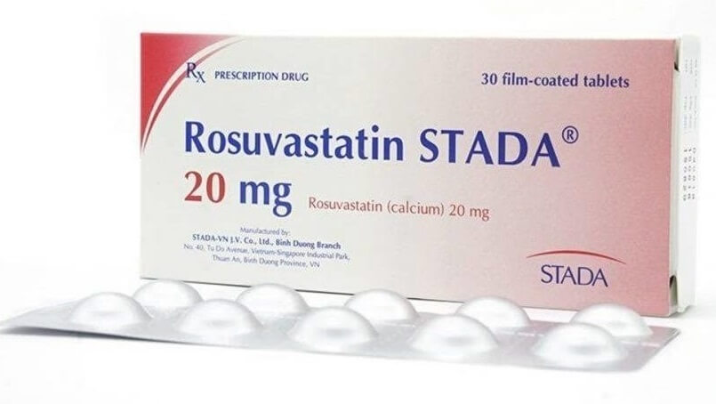 Rosuvastatin điều trị mỡ máu cao