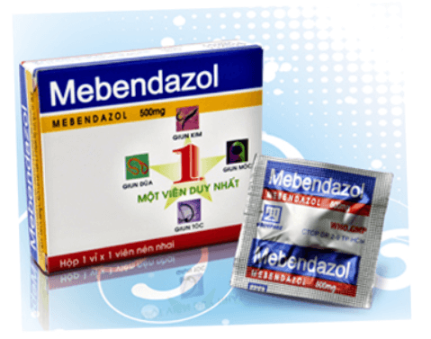 Thuốc tẩy giun cho người lớn Mebendazol
