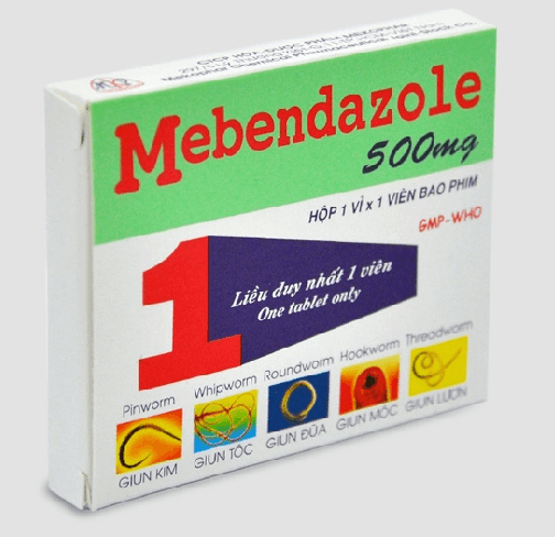 Thuốc tẩy giun Mebendazol