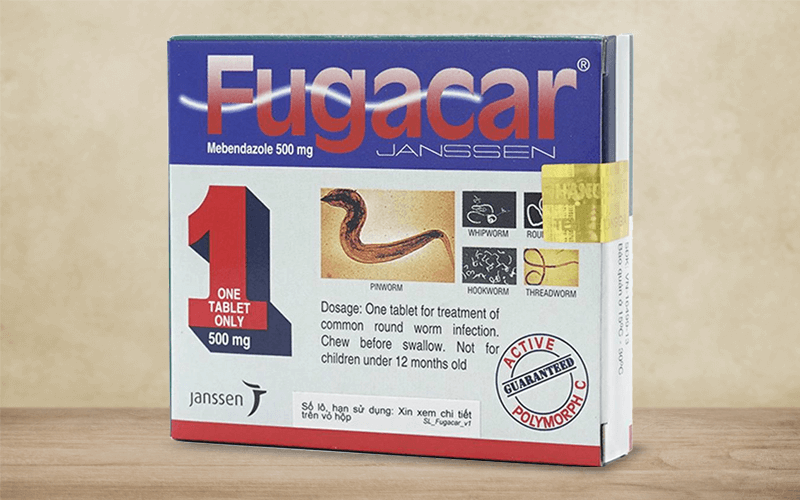 Thuốc tẩy giun Fugacar